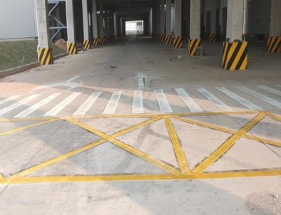 随州随州厂区道路标线施工